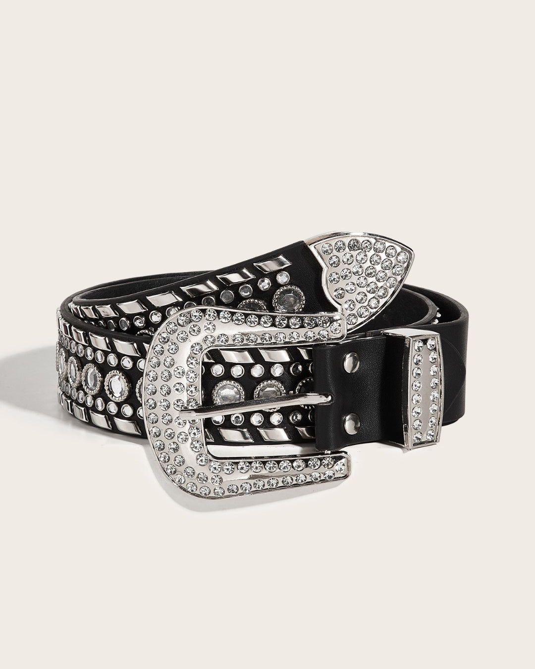 GyaruLab Rhinestone Western Belt