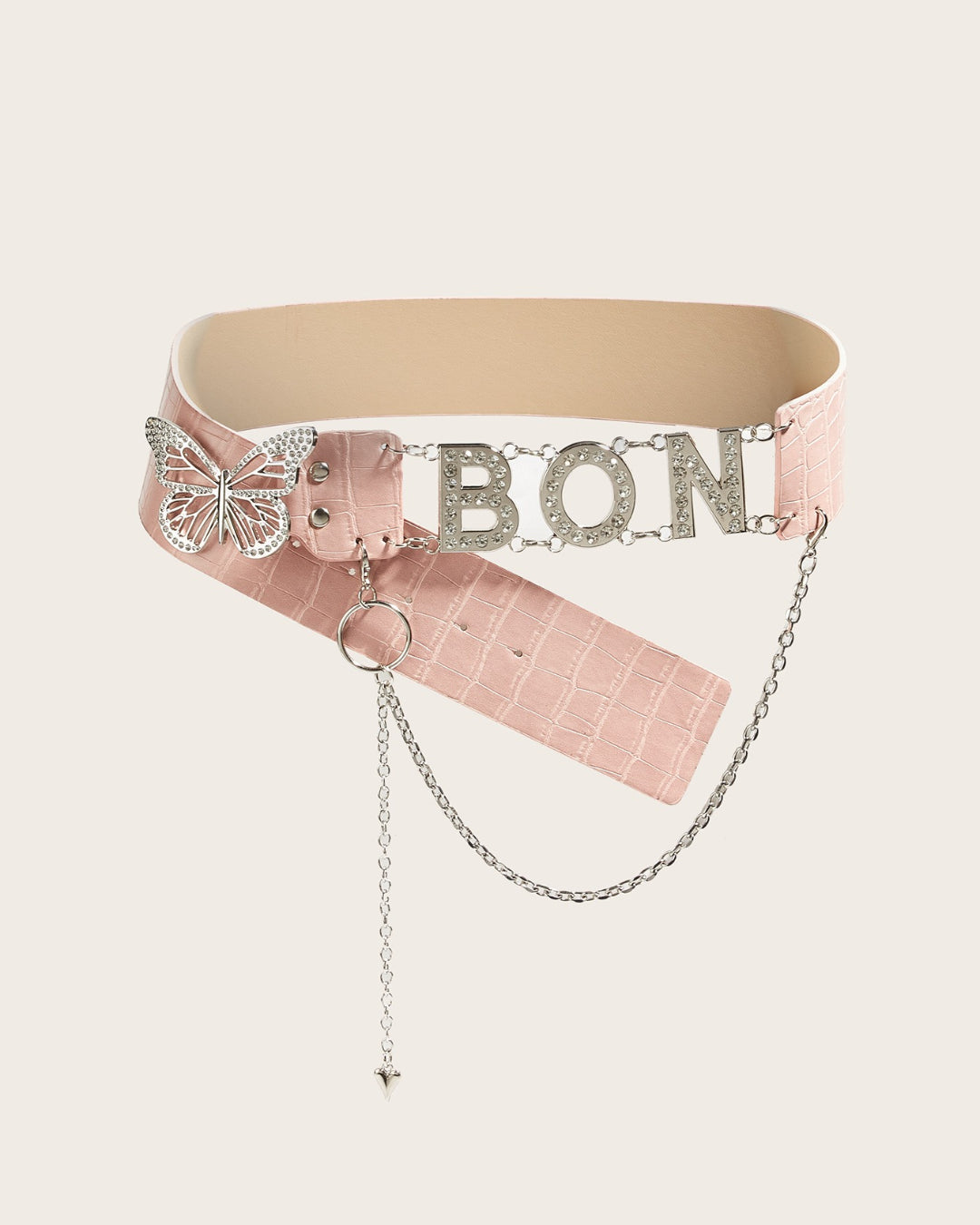 GyaruLab Agejo Rokku Butterfly Logo Chain Belt