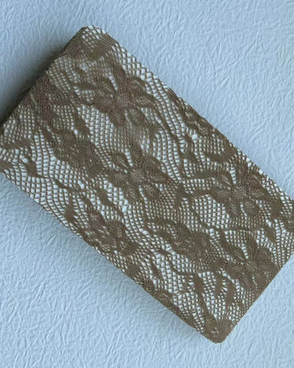 Gyaru Lace Thigh-High Stockings Soft Elegant - GyaruLab
