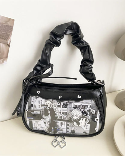 GyaruLab Clear Window Ita Bag – Kawaii Y2K Shoulder Bag - GyaruLab