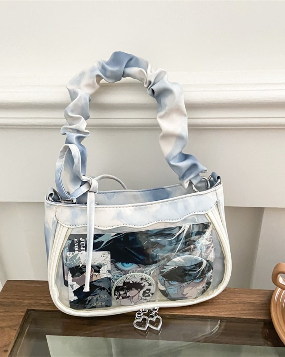 GyaruLab Clear Window Ita Bag – Kawaii Y2K Shoulder Bag - GyaruLab
