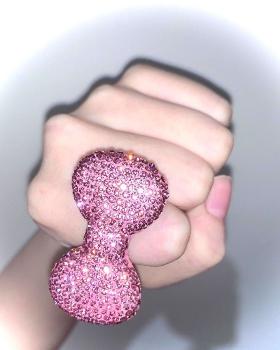 GyaruLab Crystal Bow Statement Ring - GyaruLab