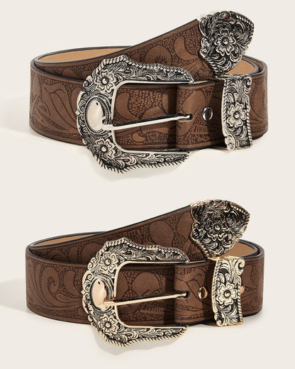 GyaruLab Embossed Western Belt - GyaruLab