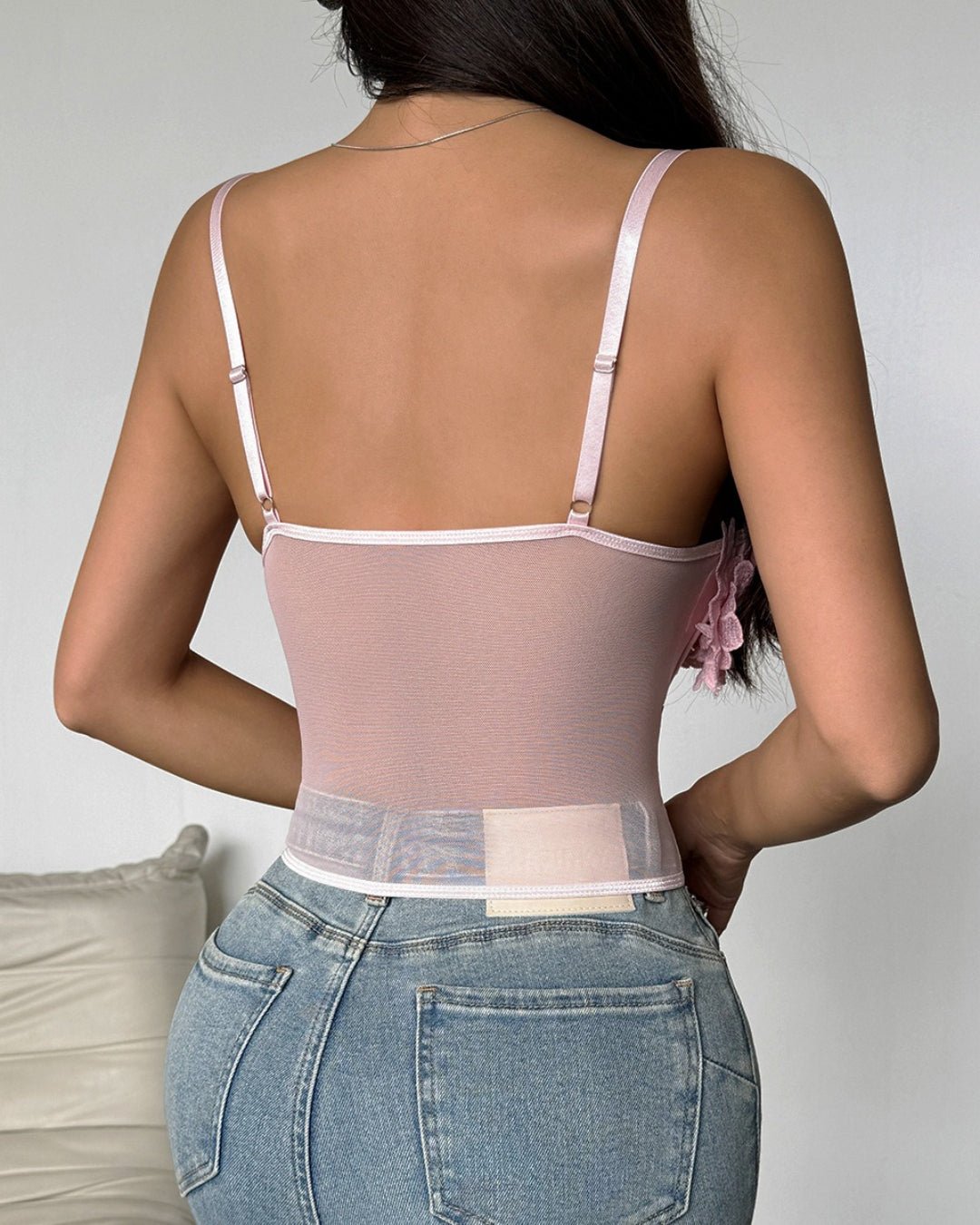 GyaruLab Floral Lace Soft Hime Corset Top - GyaruLab
