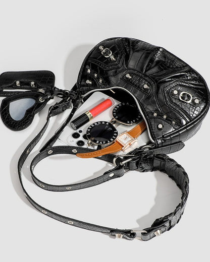 GyaruLab Heart Charm Shoulder Bag - GyaruLab