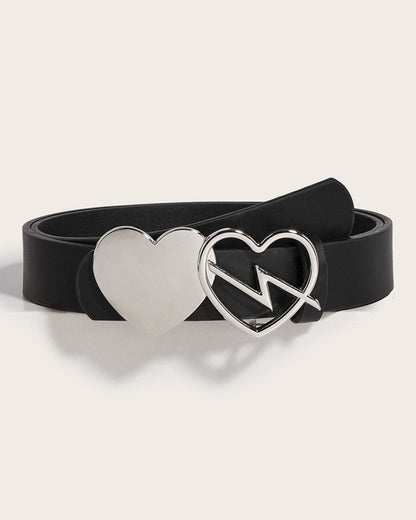 GyaruLab Heart Lightning Buckle Pastel Belt - GyaruLab