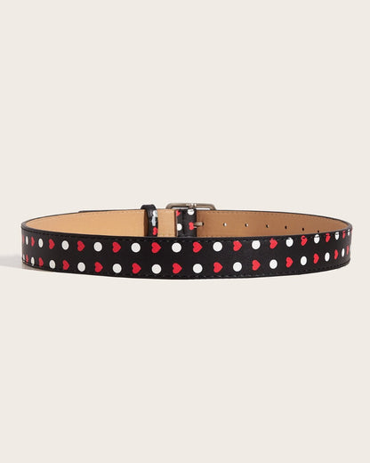 GyaruLab Must - Have Heart & Polka Dot Y2K Belt - GyaruLab