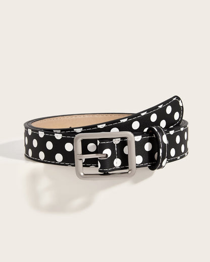 GyaruLab Must - Have Heart & Polka Dot Y2K Belt - GyaruLab