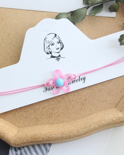 GyaruLab Pink Charm Choker Necklace - GyaruLab
