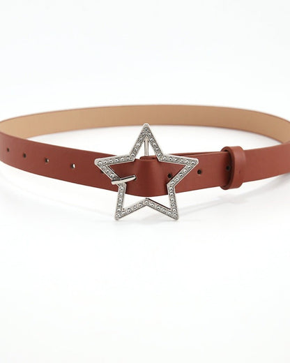 GyaruLab Rhinestone Star Y2K Waist Belt - GyaruLab
