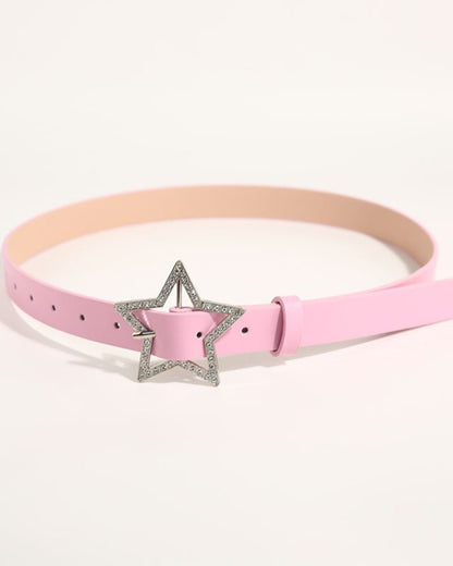 GyaruLab Rhinestone Star Y2K Waist Belt - GyaruLab