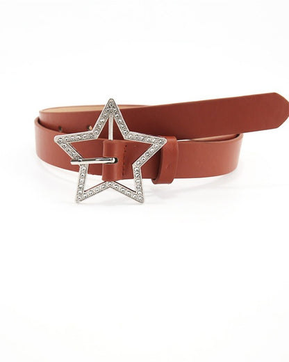 GyaruLab Rhinestone Star Y2K Waist Belt - GyaruLab