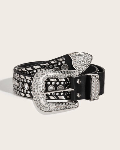 GyaruLab Rhinestone Western Belt - GyaruLab