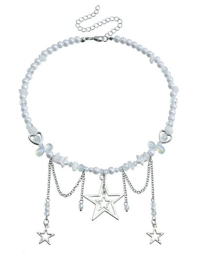 GyaruLab Star Pearl Y2K Fairy Waist Jewelry Neck - GyaruLab
