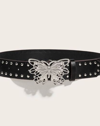GyaruLab Y2K Butterfly Studded Belt - GyaruLab